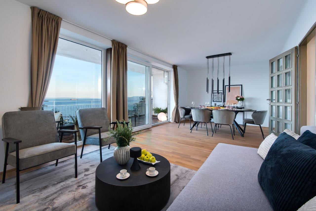 Premium Apartment With Beautiful Sea View, Short Walk To The Sea Abbazia Esterno foto