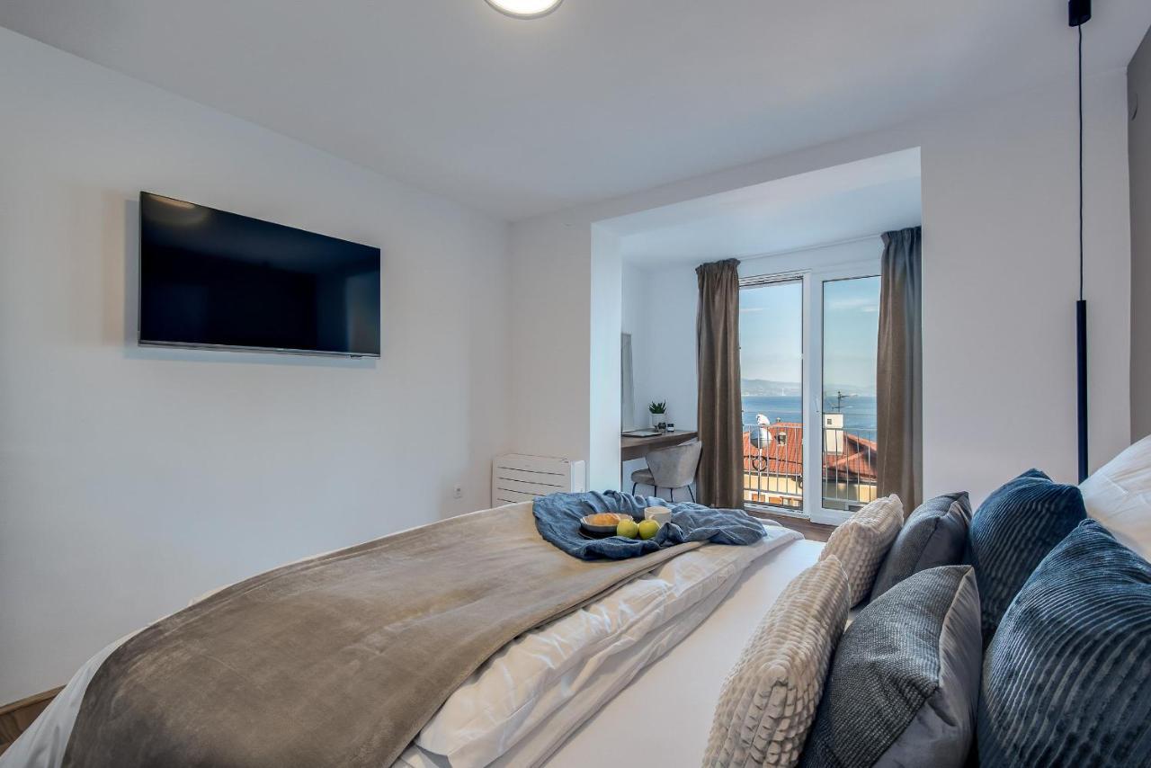 Premium Apartment With Beautiful Sea View, Short Walk To The Sea Abbazia Esterno foto