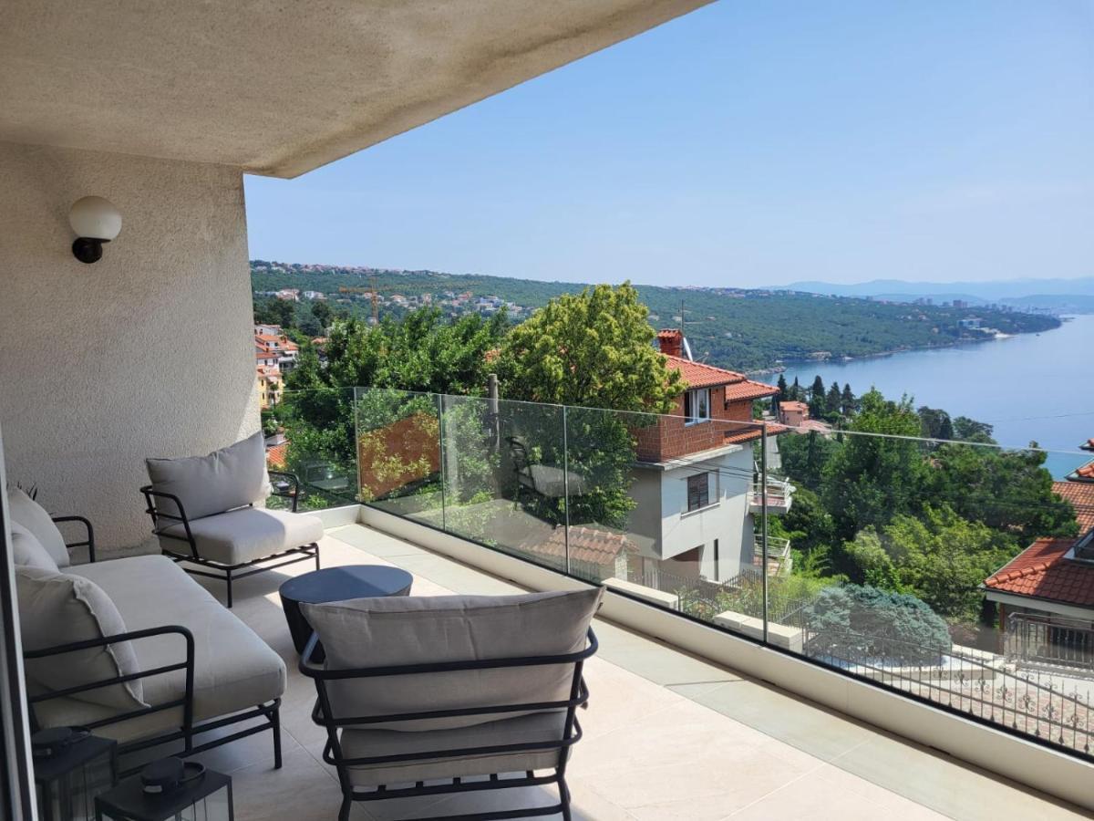Premium Apartment With Beautiful Sea View, Short Walk To The Sea Abbazia Esterno foto