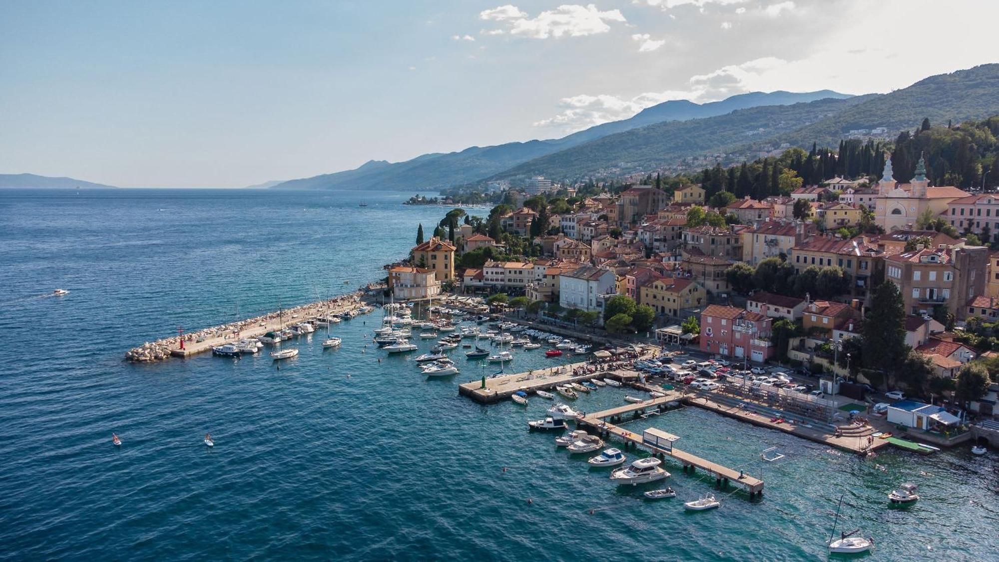 Premium Apartment With Beautiful Sea View, Short Walk To The Sea Abbazia Esterno foto